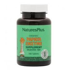 Nature's Plus Papaya Enzyme Chewable 180tabs